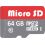 microSD (SDXC) Card 64GB Class 10