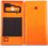 Rückschale Akkufachdeckel orange NFC Antenne