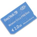 Abbildung zeigt P990i Sandisk Memory Stick Pro Duo 2GB