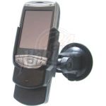 Abbildung zeigt Pocket PDA Kfz-Ladehalter m. Haftsauger + Speaker