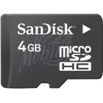 Abbildung zeigt SL650 microSD (SDHC) Card 4GB