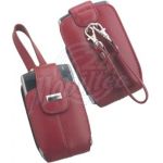 Abbildung zeigt Original Lammleder Tasche m. Schlaufe Apple Red HDW-13387-006