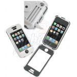 Abbildung zeigt iPhone Alu-Hardcase Deluxe Silver