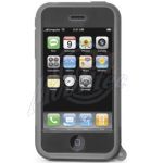 Abbildung zeigt iPhone 3GS Silicon Case Black