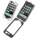 Abbildung zeigt iPhone 3GS Alu-Hardcase Deluxe Silver