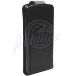 Abbildung zeigt Galaxy Note 3 Neo (SM-N7505) Ledertasche Flipstyle schwarz