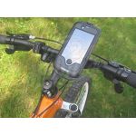 Abbildung zeigt iPhone 4s Fahrrad Halterung