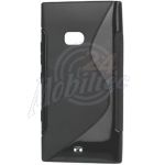 Abbildung zeigt Lumia 900 Schutzhülle „Skin-Case“ S-Curve Black
