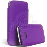 Abbildung zeigt P940 Prada Phone 3.0 Lederholster Tasche mit QuickOut-System lila
