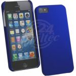 Abbildung zeigt iPhone SE Clip-on Schutzcover blue