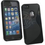 Abbildung zeigt iPhone SE Schutzhülle „Skin-Case“ S-Curve Black