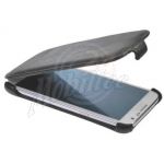 Abbildung zeigt Galaxy Note 2 LTE (GT-N7105) Ledertasche Flipstyle black