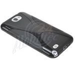 Abbildung zeigt Galaxy Note 2 LTE (GT-N7105) Schutzhülle „Skin-Case“ X-Case Black