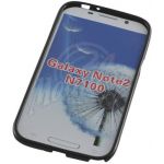 Abbildung zeigt Galaxy Note 2 (GT-N7100) Schutzhülle „Skin-Case“ black