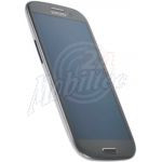 Abbildung zeigt Original Galaxy S3 (GT-i9300) Frontschale mit Display + Touchscreen grau