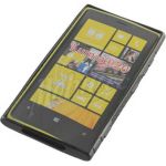 Abbildung zeigt Lumia 920 Schutzhülle „Skin-Case“ black