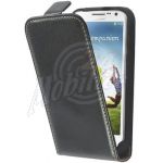 Abbildung zeigt Galaxy S4 (GT-i9500 not for Germany) Ledertasche Flipstyle schwarz