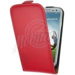 Abbildung zeigt Galaxy S4 (GT-i9500 not for Germany) Ledertasche Flipstyle red