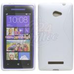Abbildung zeigt Windows Phone 8X Schutzhülle „Skin-Case“ S-Curve White