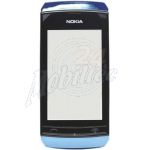 Abbildung zeigt Original Asha 306 Frontschale + Digitizer blue