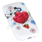 Abbildung zeigt Galaxy S3 mini (GT-i8190) Design Schutzhülle Purple Heart