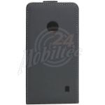 Abbildung zeigt Lumia 525 Ledertasche Flipstyle BiColor schwarz