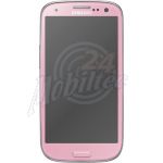 Abbildung zeigt Original Galaxy S3 (GT-i9300) Frontschale mit Display + Touchscreen pink