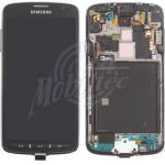Abbildung zeigt Original Galaxy S4 Active (GT-i9295) Frontschale mit Display und Touchscreen