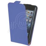 Abbildung zeigt iPhone 5c Ledertasche Flipstyle blau