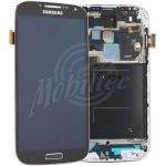 Abbildung zeigt Original Galaxy S4 LTE (GT-i9505) Frontschale mit Display + Touchscreen deep black