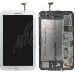 Abbildung zeigt Original Galaxy Tab 3 7.0 Wifi (SM-T210) Frontschale mit Display und Touchscreen weiß