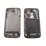 Abbildung zeigt Original Galaxy S4 Active (GT-i9295) Frontrahmen orange