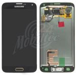 Abbildung zeigt Galaxy S5 (SM-G900F) Display + Touchscreen -Modul schwarz / gold