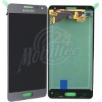 Abbildung zeigt Original Galaxy Alpha (SM-G850F) Display + Touchscreen -Modul silber