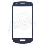Abbildung zeigt Galaxy S3 mini (GT-i8190) Displayglas (Frontglas) dunkelblau
