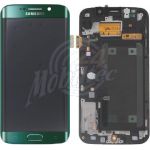 Abbildung zeigt Original Galaxy S6 Edge (SM-G925F) Display + Touchscreen -Modul grün emerald