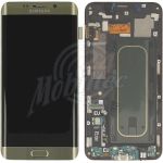 Abbildung zeigt Original Galaxy S6 Edge+ (SM-G928F) Display + Touchscreen -Modul gold