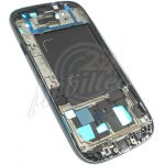 Abbildung zeigt Galaxy S3 Neo (GT-i9301) Mittelrahmen Seiten-Rahmen Frame dunkelgrau