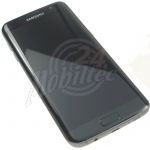Abbildung zeigt Galaxy S7 Edge (SM-G935F) Frontschale mit Display + Touchscreen schwarz