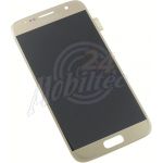 Abbildung zeigt Original Galaxy S7 (SM-G930F) Display + Touchscreen -Modul gold