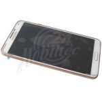 Abbildung zeigt Original Galaxy Note 3 (SM-N9005) Frontschale mit Display und Touchscreen weiß-gold