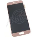 Abbildung zeigt Original Galaxy S7 (SM-G930F) Display + Touchscreen -Modul pink