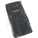 Abbildung zeigt Original Galaxy S7 Edge (SM-G935F) Rückschale Akkudeckel schwarz mit Kameraglas