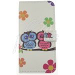 Abbildung zeigt Galaxy A5 2017 (SM-A520F) Design Ledertasche Bookstyle Owl Love