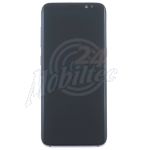 Abbildung zeigt Original Galaxy S8 (SM-G950F) Frontschale mit Display + Touchscreen violett grau