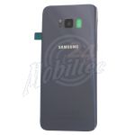 Abbildung zeigt Original Galaxy S8 Plus (SM-G955F) Rückschale Akkudeckel violett grau mit Kameraglas