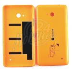 Abbildung zeigt Original Lumia 640 Dual SIM Akkudeckel orange