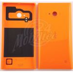 Abbildung zeigt Original Lumia 735 Rückschale Akkufachdeckel orange NFC Antenne
