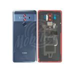 Abbildung zeigt Original Mate 10 Pro Rückschale blau mit Kameraglas + Fingerprint