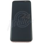 Abbildung zeigt Original Galaxy S8 (SM-G950F) Frontschale mit Display + Touchscreen rosé